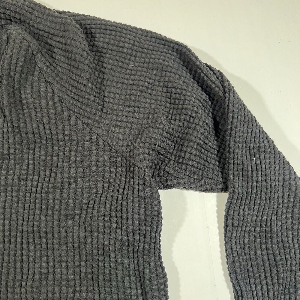 The North Face Chabot Mock Neck Waffle Knit Thermal Long Sleeve Women's 2X (ish) - Picture 5 of 10
